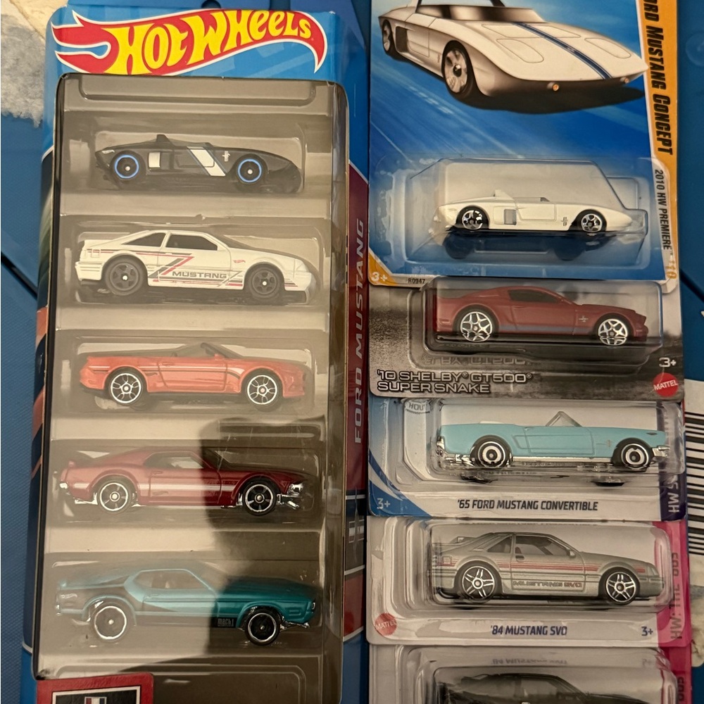 Hot Wheels Die-Cast Mustangs
